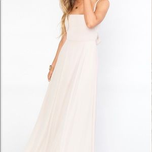 Show me your mumu Lauren Tie Maxi Dress